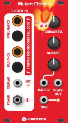 Eurorack Module Mutant Chicken from Hexinverter Électronique