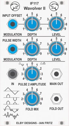 Eurorack Module IF117 - Wavolver II from Elby Designs