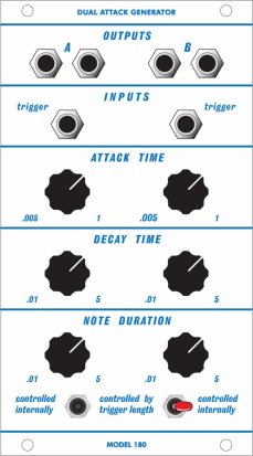 Eurorack Module Model 180 from Catalyst Audio