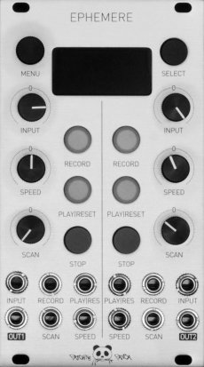 Eurorack Module Ephemere (silver panel) from Patching Panda