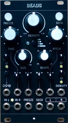 Eurorack Module Beads - Black Panel from Mörk Modules