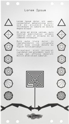 Eurorack Module Lorem Ipsum 16 from Noise Engineering