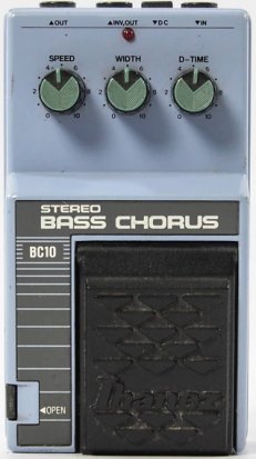 Pedals Module BC10 Stereo Bass Chorus from Ibanez