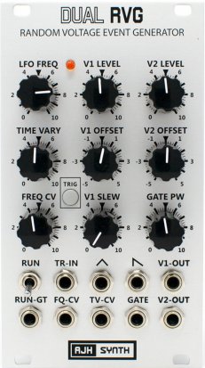 Eurorack Module Dual RVG (Silver Panel) from AJH Synth