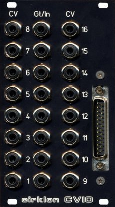 Eurorack Module Cirklon Euro BOB CVIO - Black from Sequentix