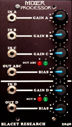 Frac Module Mixer Processor from Blacet