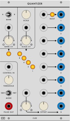 Serge Module Clee Quantizer from Clee