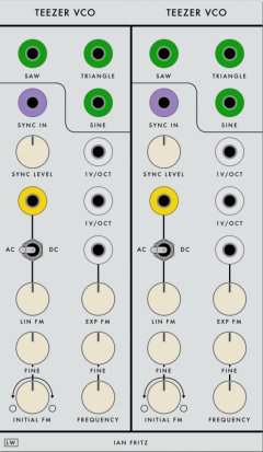 Serge Module Ian Fritz Dual Teezer 2019 Edition from Loudest Warning