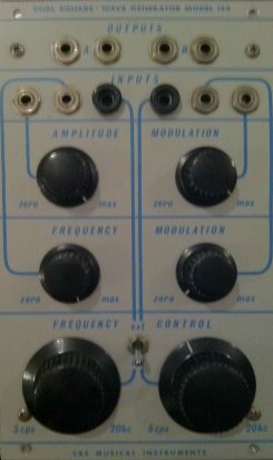 Buchla Module Model 144 Dual Square Wave Oscillator from Buchla