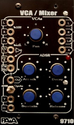 Frac Module 9710 VCA-Mixer-Noise Source from PAiA