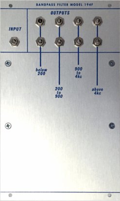 Buchla Module Model 194 Bandpass Filter from Buchla