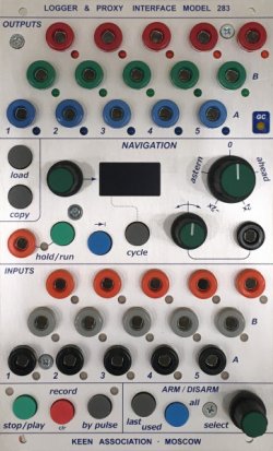 Buchla Module Logger & Proxy Interface Model 283 from Keen Association