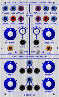 Buchla Module TYPE-НЛЦ10ab from Other/unknown