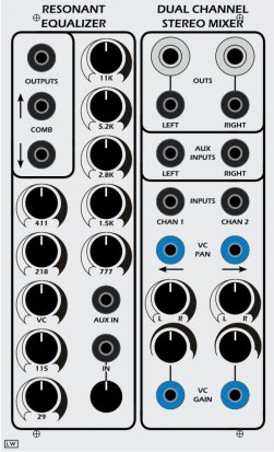 Serge Module LW Output Quarter (2) from Loudest Warning