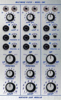 Buchla Module Polemixing Filters - Model 2PF from Northern Light Modular