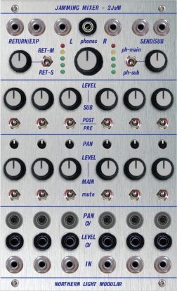 Buchla Module Jamming Mixer - Model 2JaM from Northern Light Modular