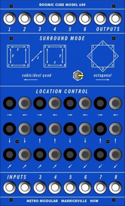 Buchla Module Roomic Cube Model 680 from Metro Modular