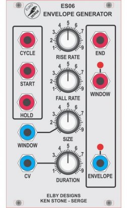 Eurorack Module DUPLICATE ES06 - 1973 Envelope Generator from Elby Designs