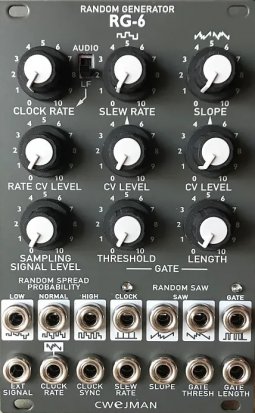 Eurorack Module RG-6 from Cwejman