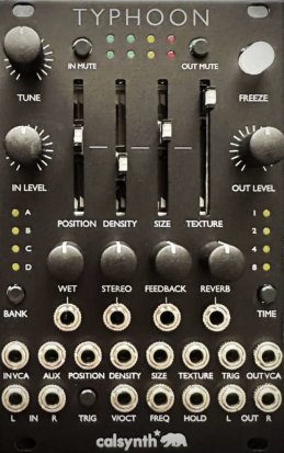 Eurorack Module Typhoon - Black aluminum from CalSynth