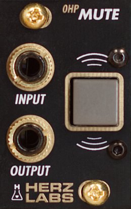 Eurorack Module 0hp Mute from Herzlich Labs