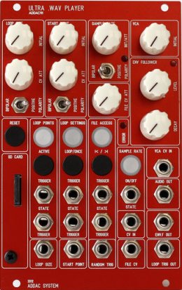 Eurorack Module ADDAC111 Ultra .WAV Player from ADDAC System