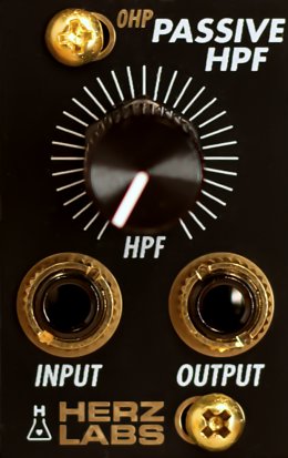 Eurorack Module 0hp HPF from Herzlich Labs