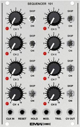 Eurorack Module SEQUENCER 101 from EMW