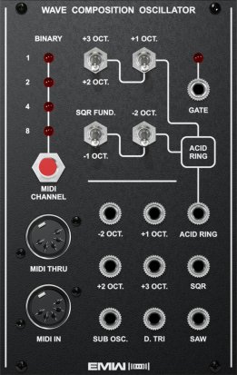 Eurorack Module WAVE COMPOSITION OSCILLATOR from EMW