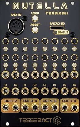 Eurorack Module Nutella Tsunami from Tesseract Modular