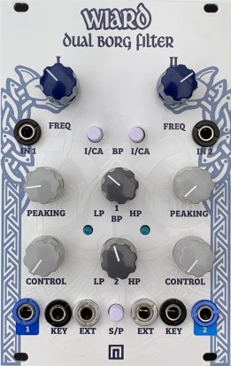 Eurorack Module Dual Borg - Magpie white panel from Malekko Heavy Industry