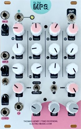 Eurorack Module Slim MPS (LPZW remix) from Timo Rozendal