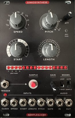 Eurorack Module Sampleslicer MKII from Ginko Synthese