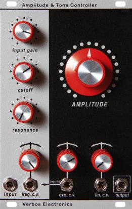 Eurorack Module Amplitude & Tone Controller from Verbos Electronics