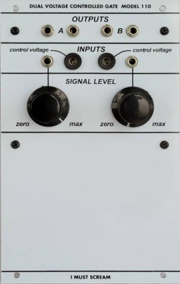 Buchla Module Dual Voltage Controlled Gate Model 110 from Other/unknown