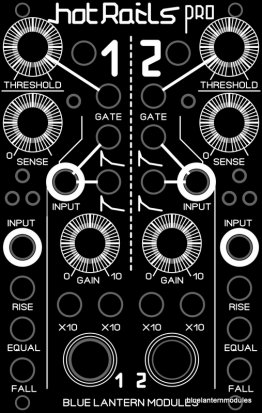 Eurorack Module Hot Rails Pro from Blue Lantern Modules