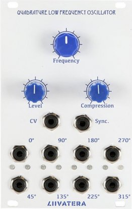 Eurorack Module Quadrature Low Frequency Oscillator from Liivatera