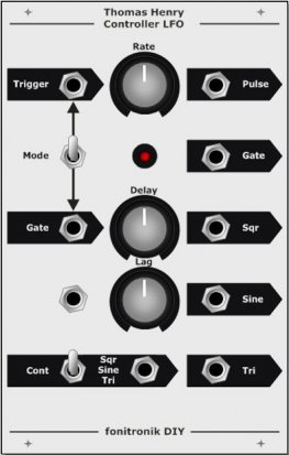 Eurorack Module Thomas Henry's Controller LFO from Fonitronik