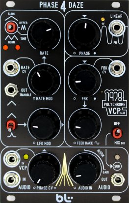 Eurorack Module Phaze 4 Daze from Blue Lantern Modules