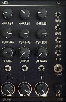 Eurorack Module Resonator from S3n0Я