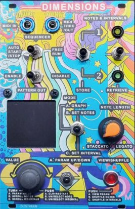 Eurorack Module Oostveen Dimensions from Other/unknown