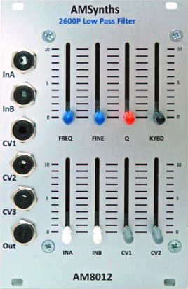 Eurorack Module AM8012 ARP 2600P Filter from AMSynths