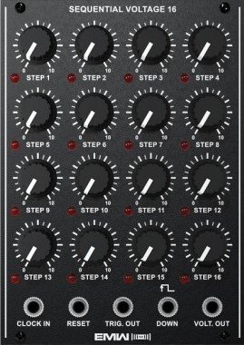 Eurorack Module Sequential Voltage 16 from EMW