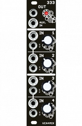 Eurorack Module 333-Vca4Mix from 333modules