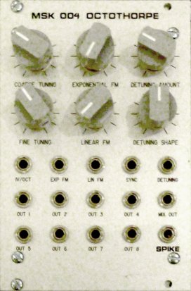 Eurorack Module MSK 004 Octothorpe from North Coast Synthesis