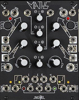 Eurorack Module MATHS (black panel) from Make Noise