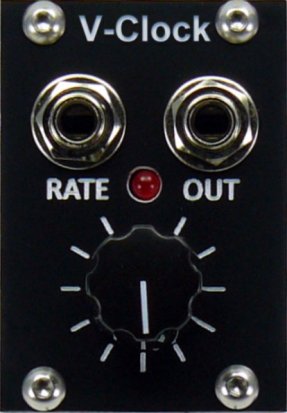 Eurorack Module 1U V-Clock [prototype] from Pulp Logic