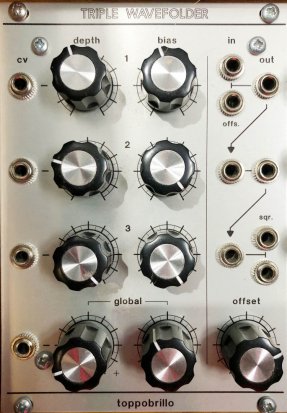 Eurorack Module Wavefolder from Toppobrillo