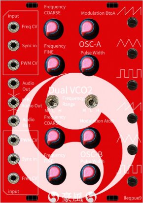 Eurorack Module Dual VCO2 豪風 lleqpue9 from Other/unknown