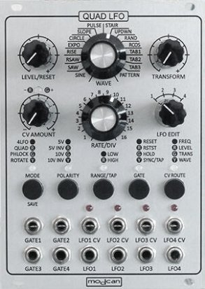 Eurorack Module Quad LFO from Modcan